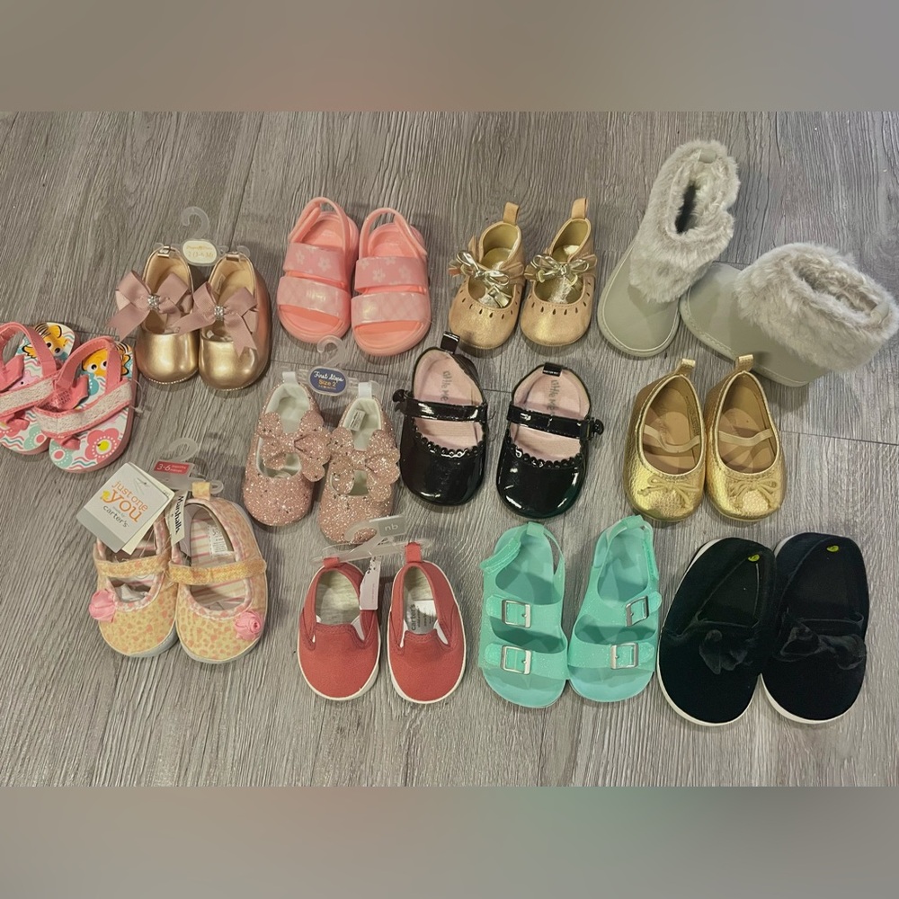 Baby shoe lot NEW